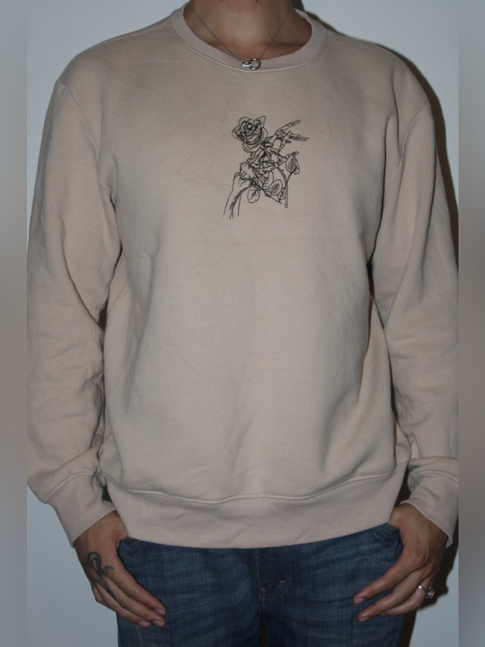 Graphic Crew Neck Sweater from H&M